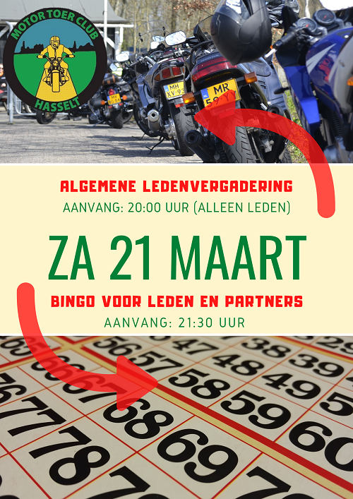 Affiche ALV/Bingo 21mrt2020